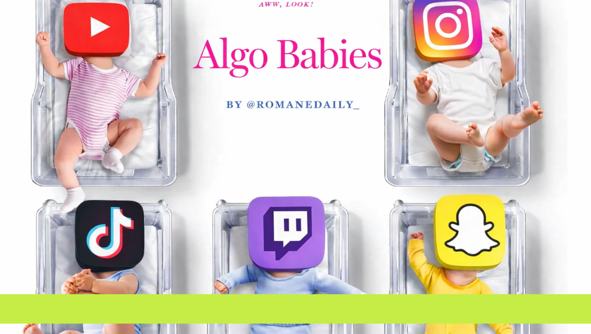 De quoi les algo-babies sont-ils le nom ?