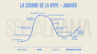 La Courbe de la Hype - janvier