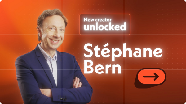 Intello met en scène la signature de Stéphane Bern comme un transfert de footballeur