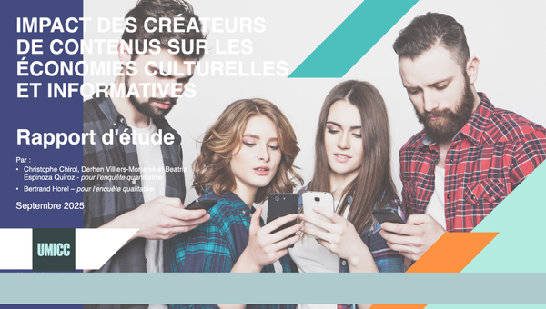 L’arbre qui cache la forêt : pour 40% des créateurs, la création de contenu constitue leur unique source de revenus